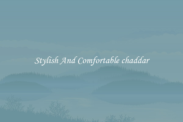 Stylish And Comfortable chaddar