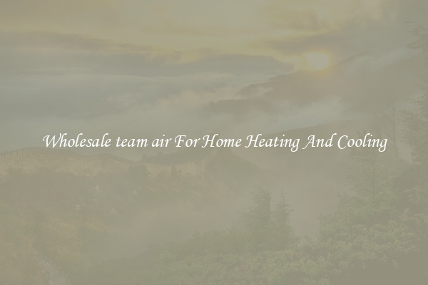 Wholesale team air For Home Heating And Cooling