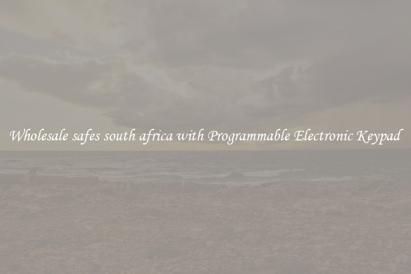 Wholesale safes south africa with Programmable Electronic Keypad 