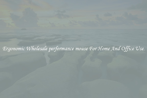 Ergonomic Wholesale performance mouse For Home And Office Use.