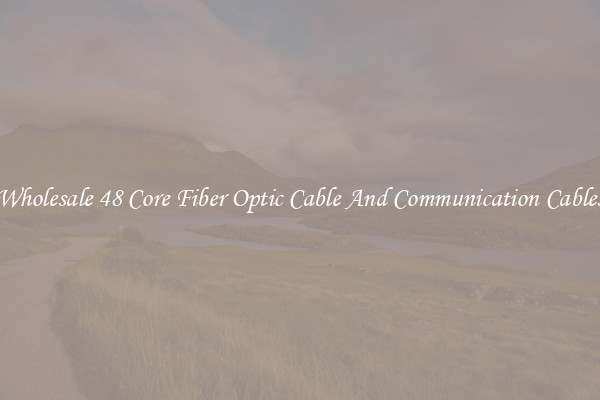 Wholesale 48 Core Fiber Optic Cable And Communication Cables